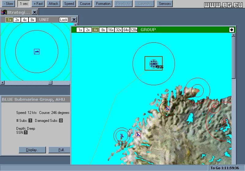Изображение игры: Harpoon Classic '97