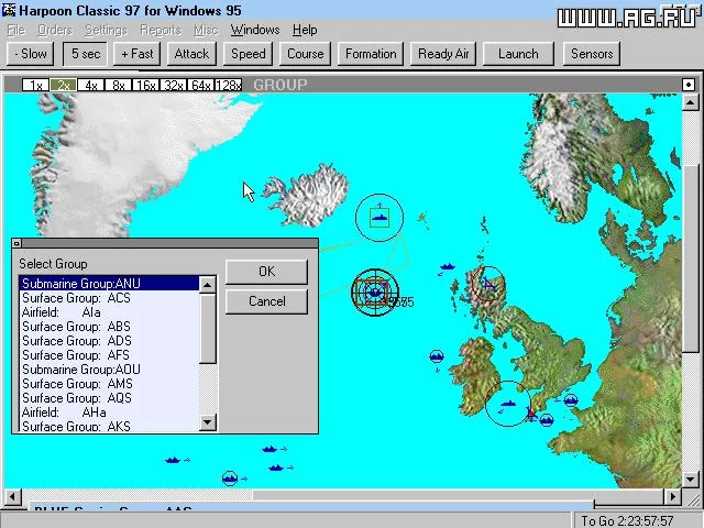 Изображение игры: Harpoon Classic '97