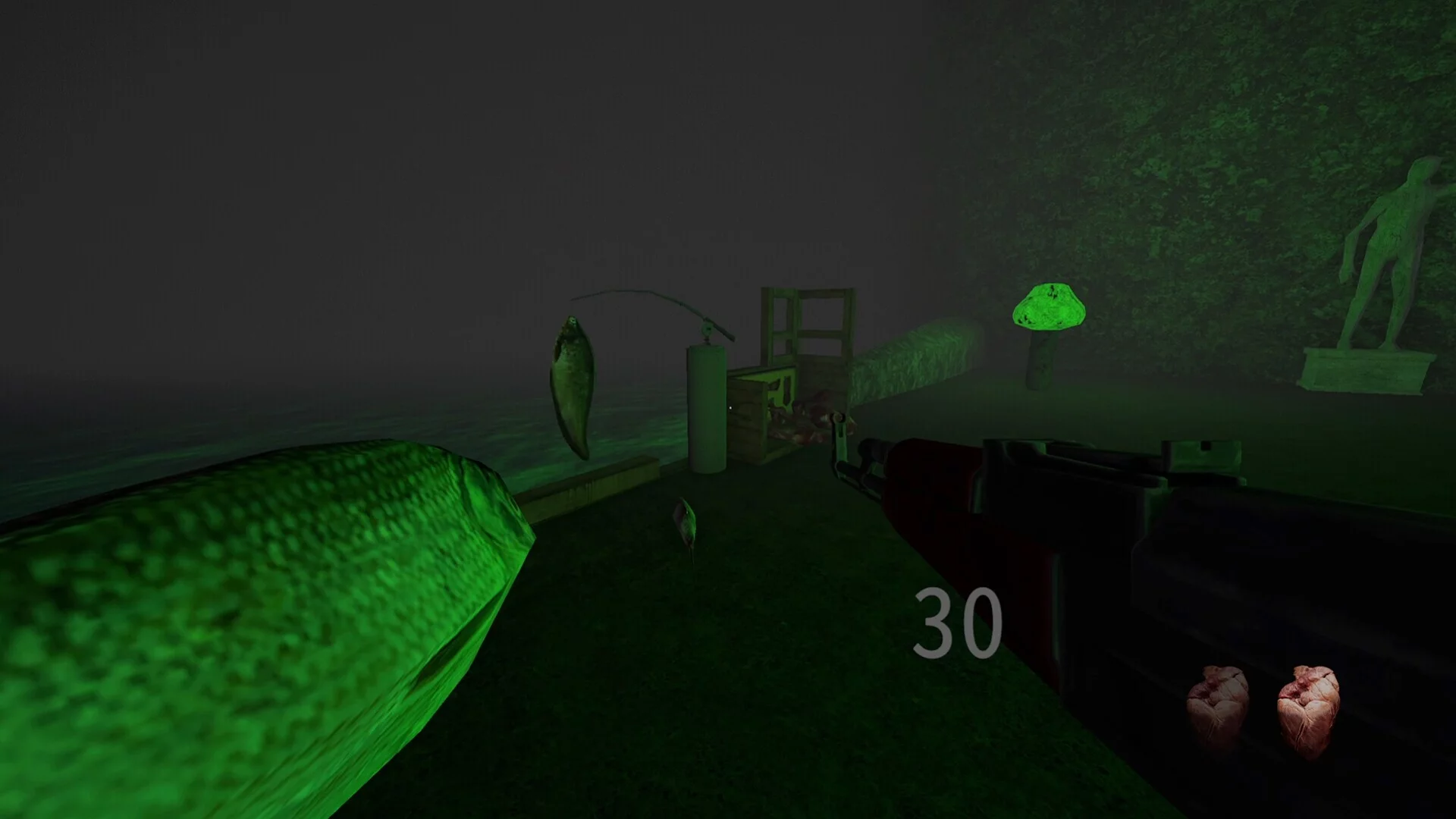 Изображение игры: Zombie Liminal Fishing