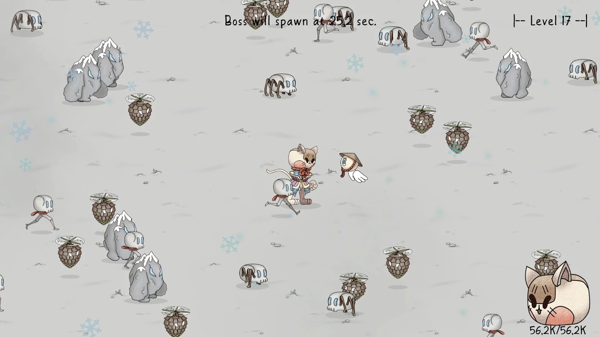 Изображение игры: Paint The Snow - idle