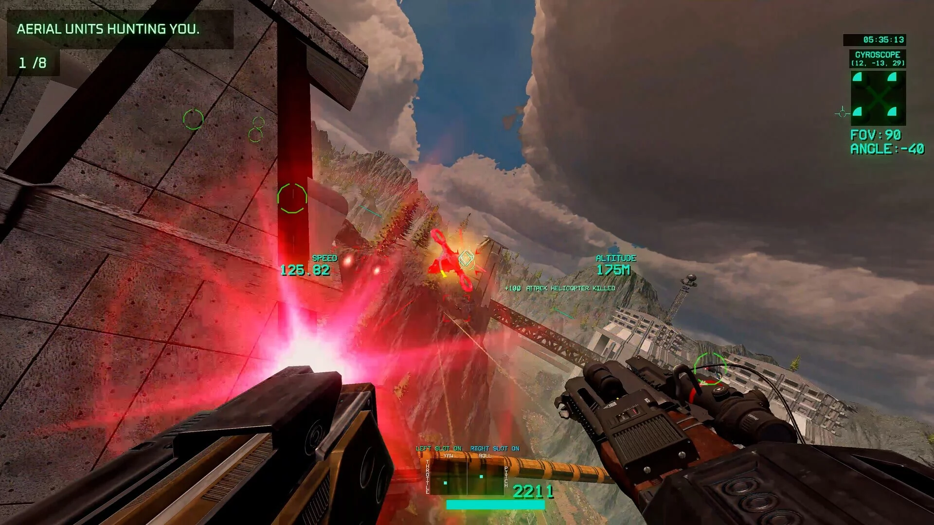 Изображение игры: Firehawk FPV: Drone Warfare Simulator