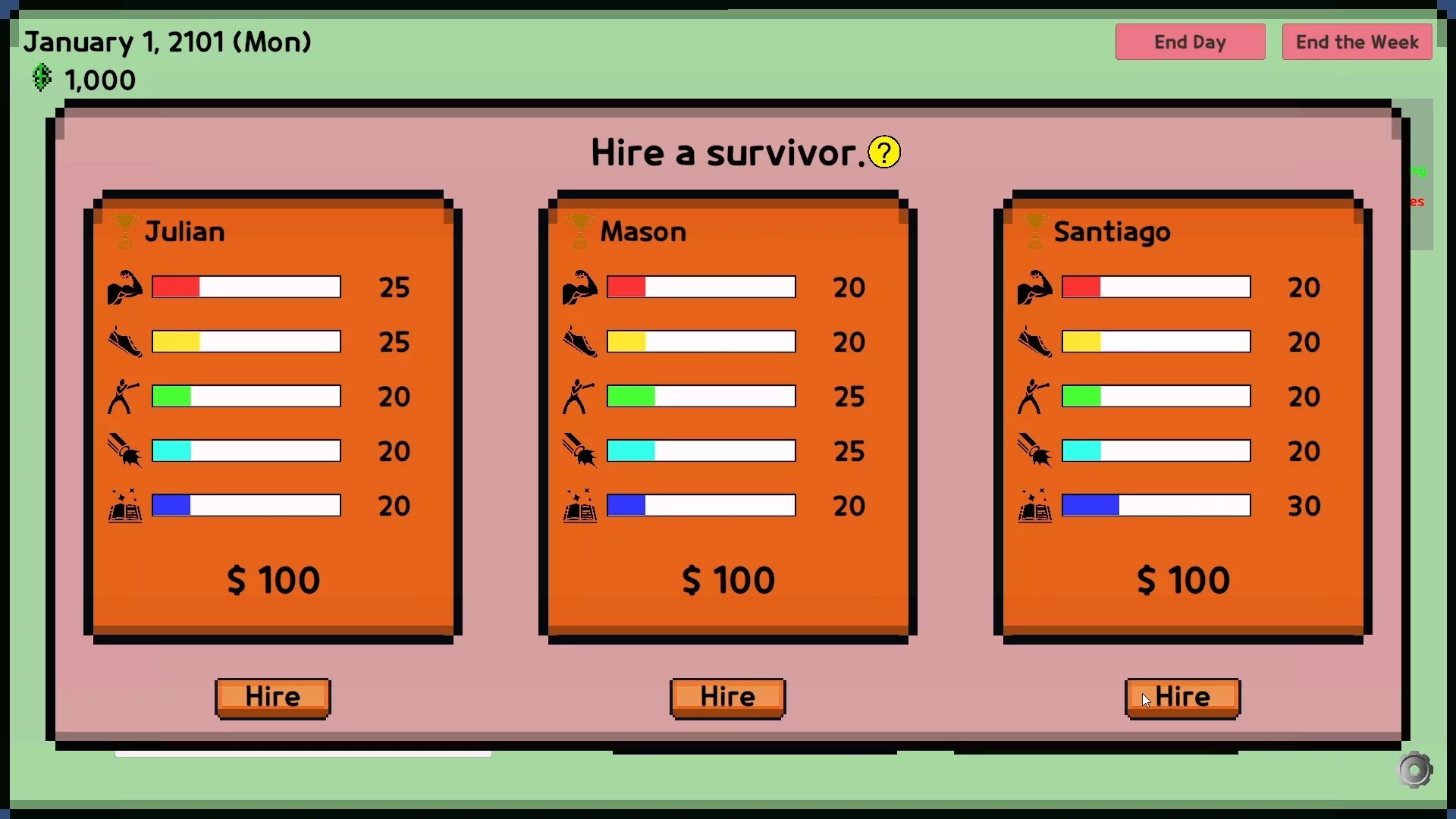 Изображение игры: Battle Royale Manager