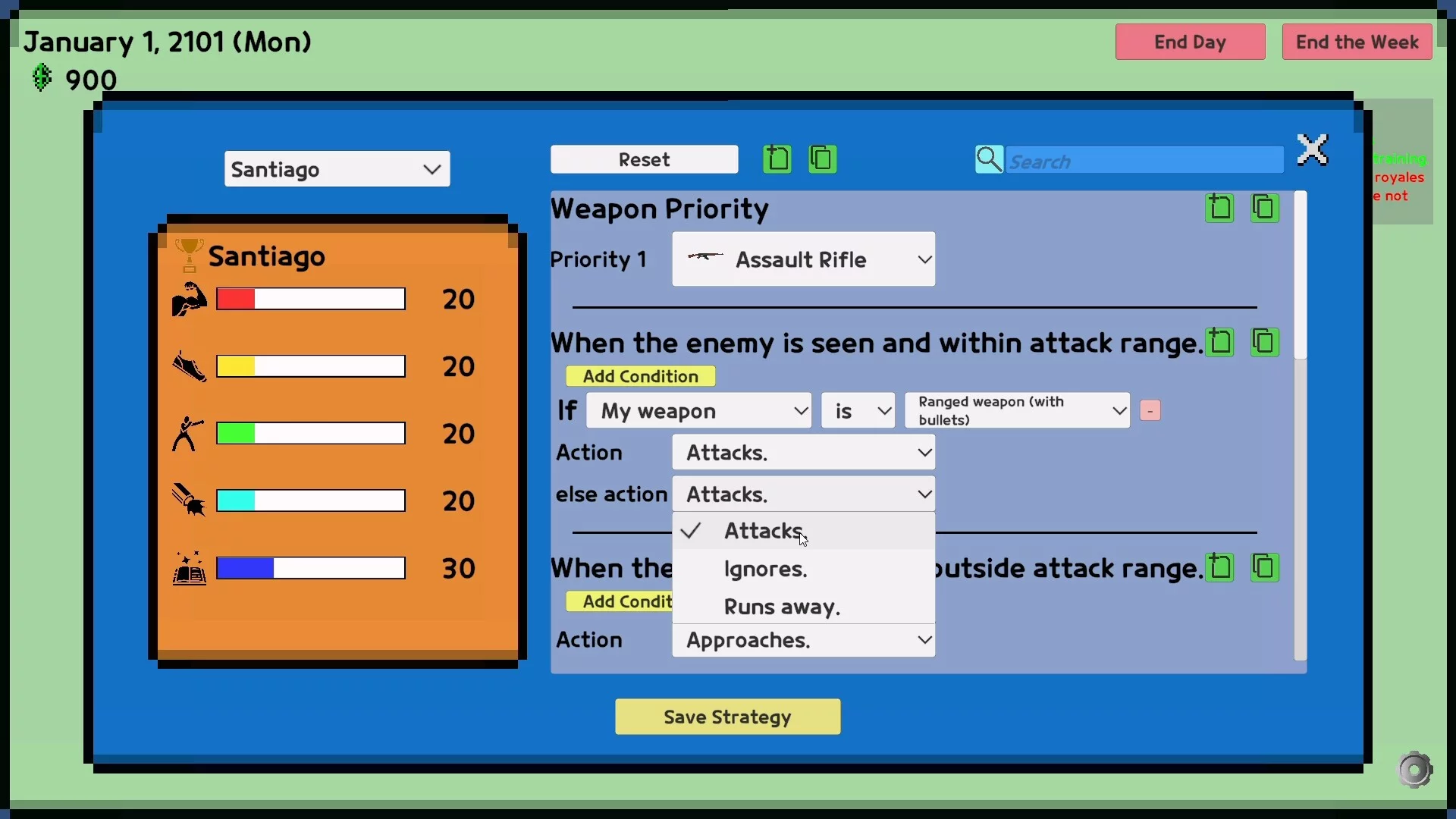 Изображение игры: Battle Royale Manager