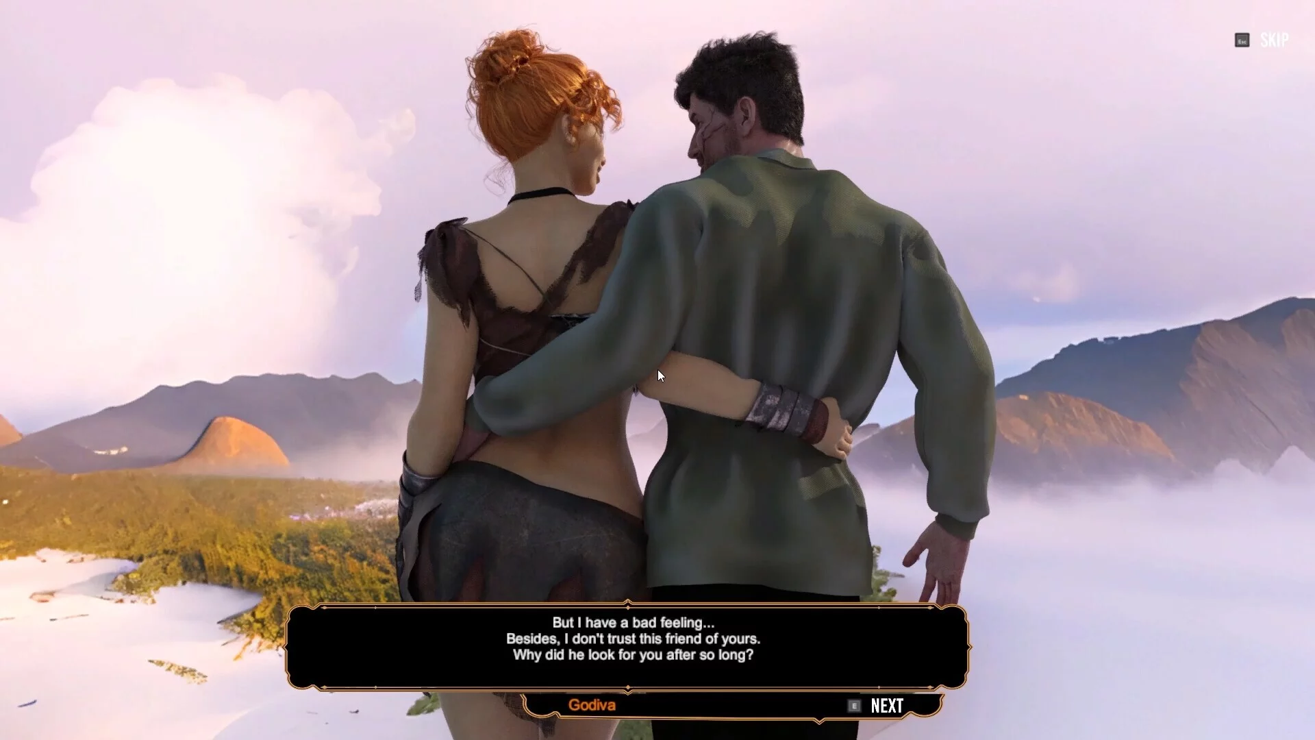 Изображение игры: Lady Godiva Naked Eye
