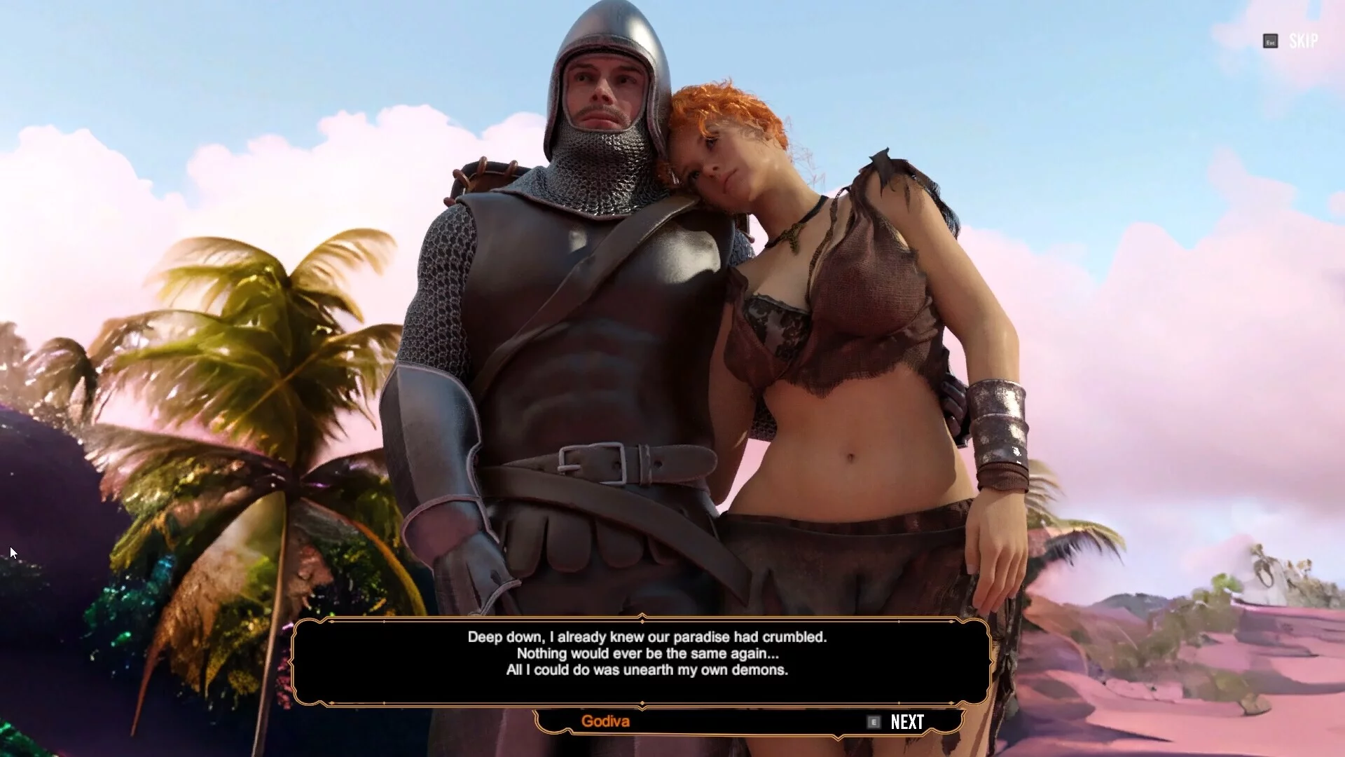 Изображение игры: Lady Godiva Naked Eye