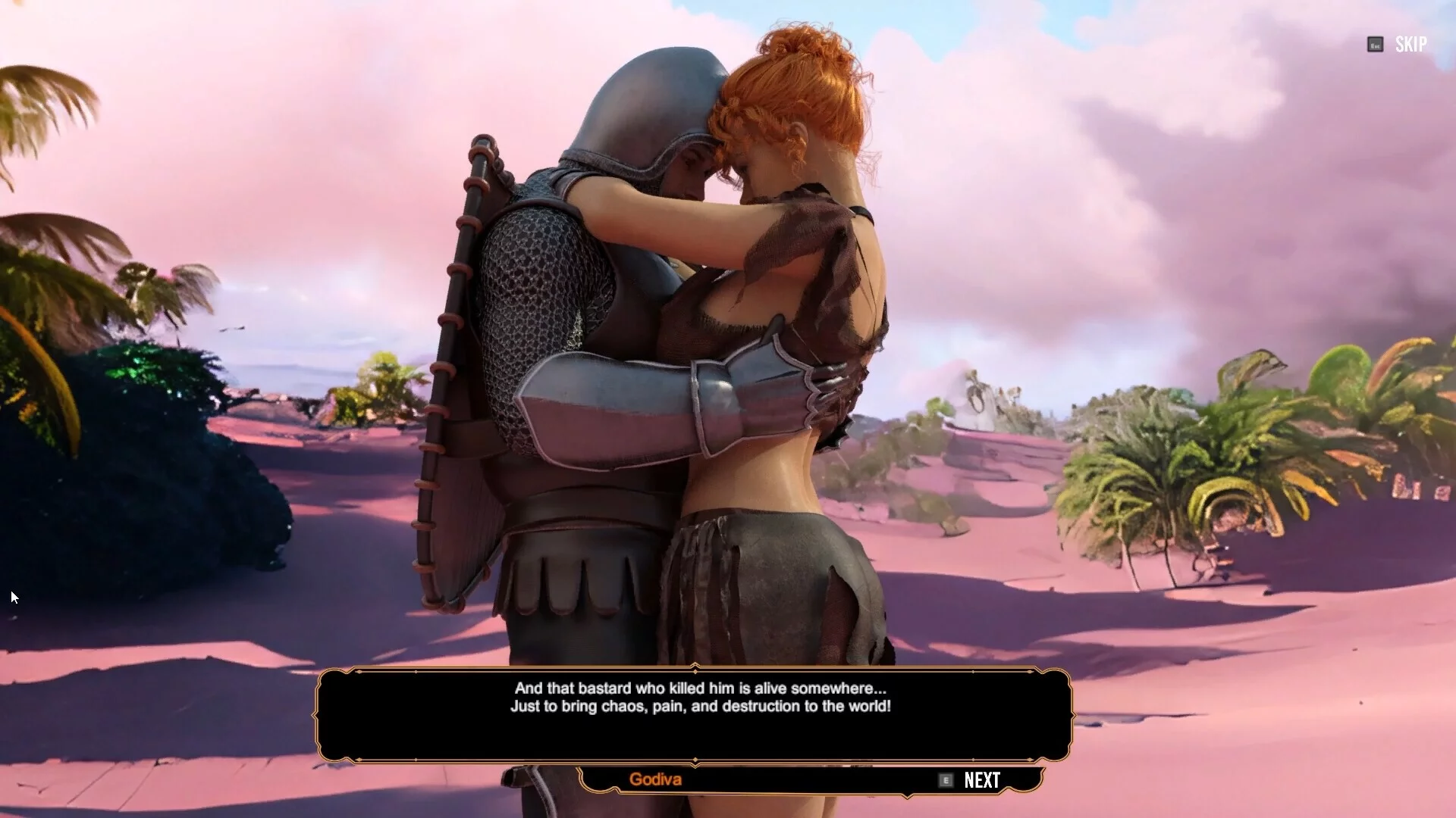 Изображение игры: Lady Godiva Naked Eye