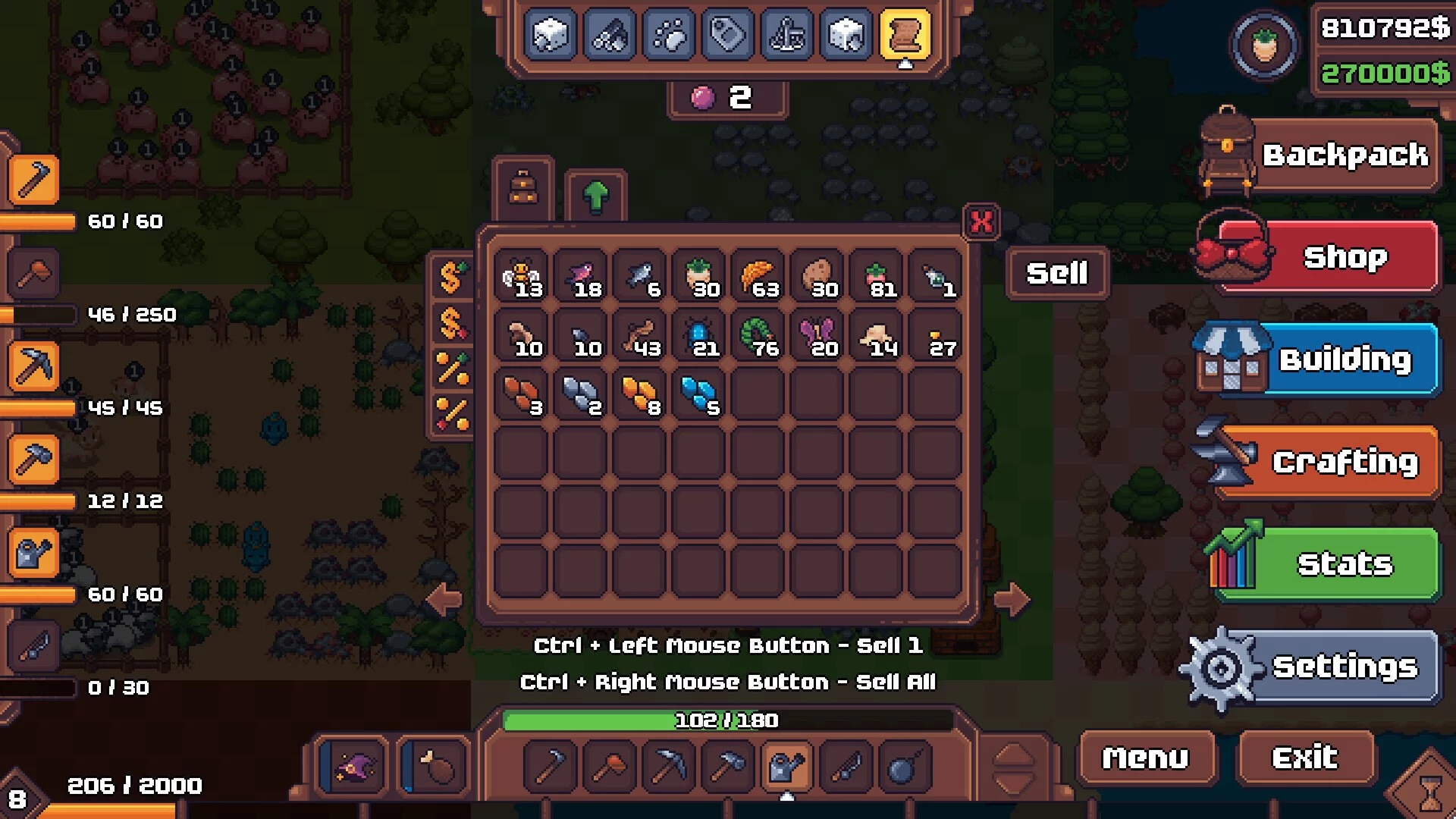 Изображение игры: Another Farm Roguelike: Rebirth