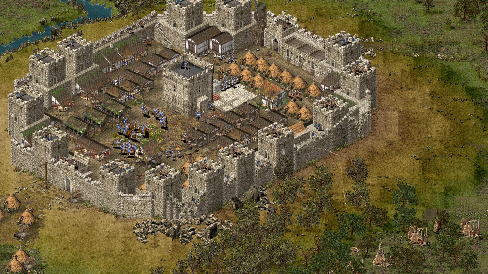 Изображение игры: Stronghold HD