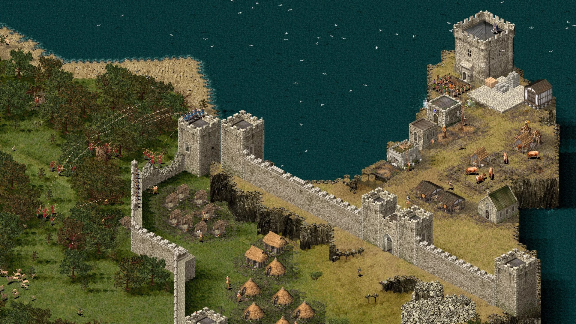 Изображение игры: Stronghold HD