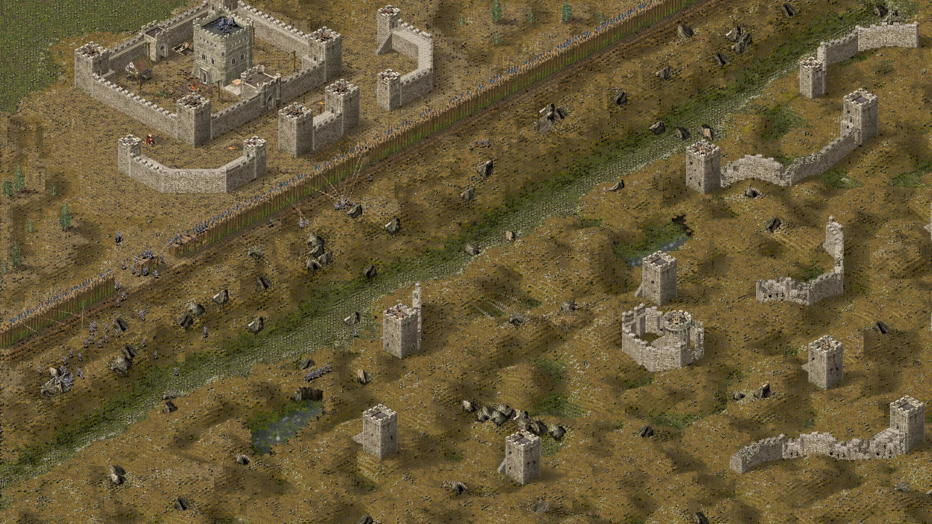 Изображение игры: Stronghold HD