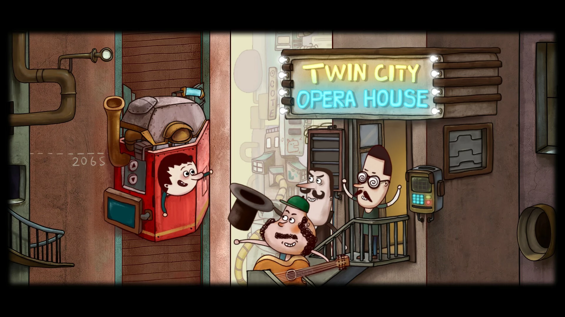 Изображение игры: One Way: The Elevator