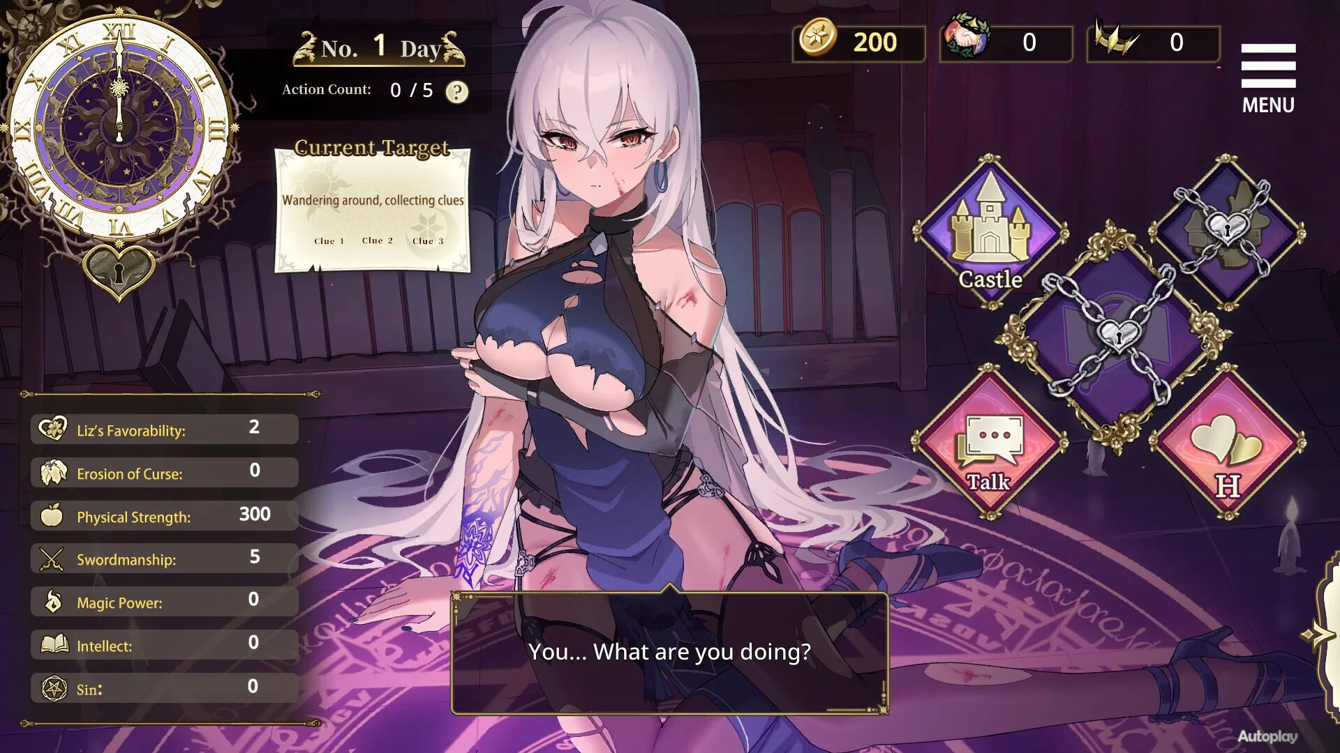 Изображение игры: Demon Maiden and Slave Summoning
