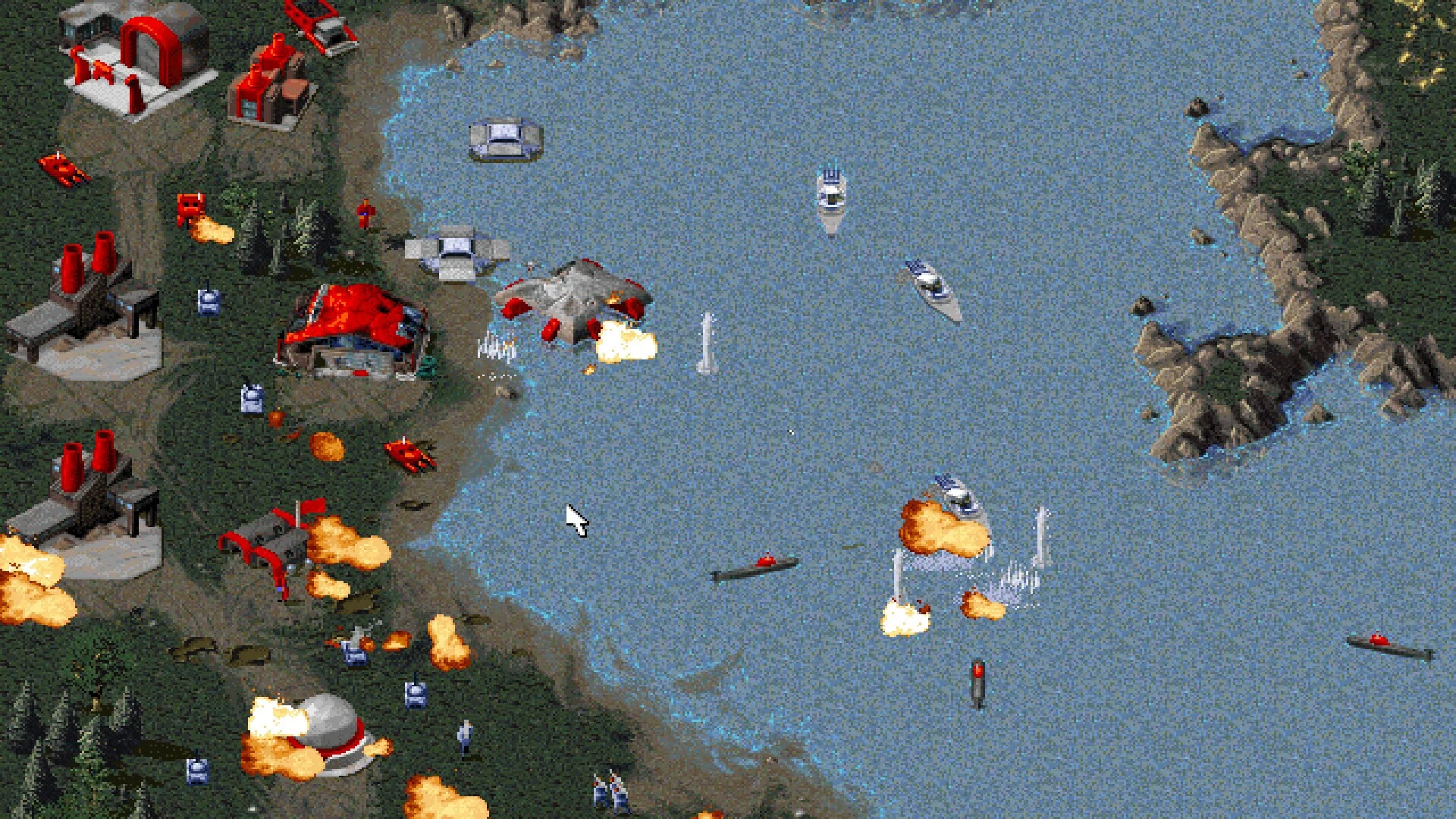 Изображение игры: Command & Conquer Red Alert , Counterstrike and The Aftermath