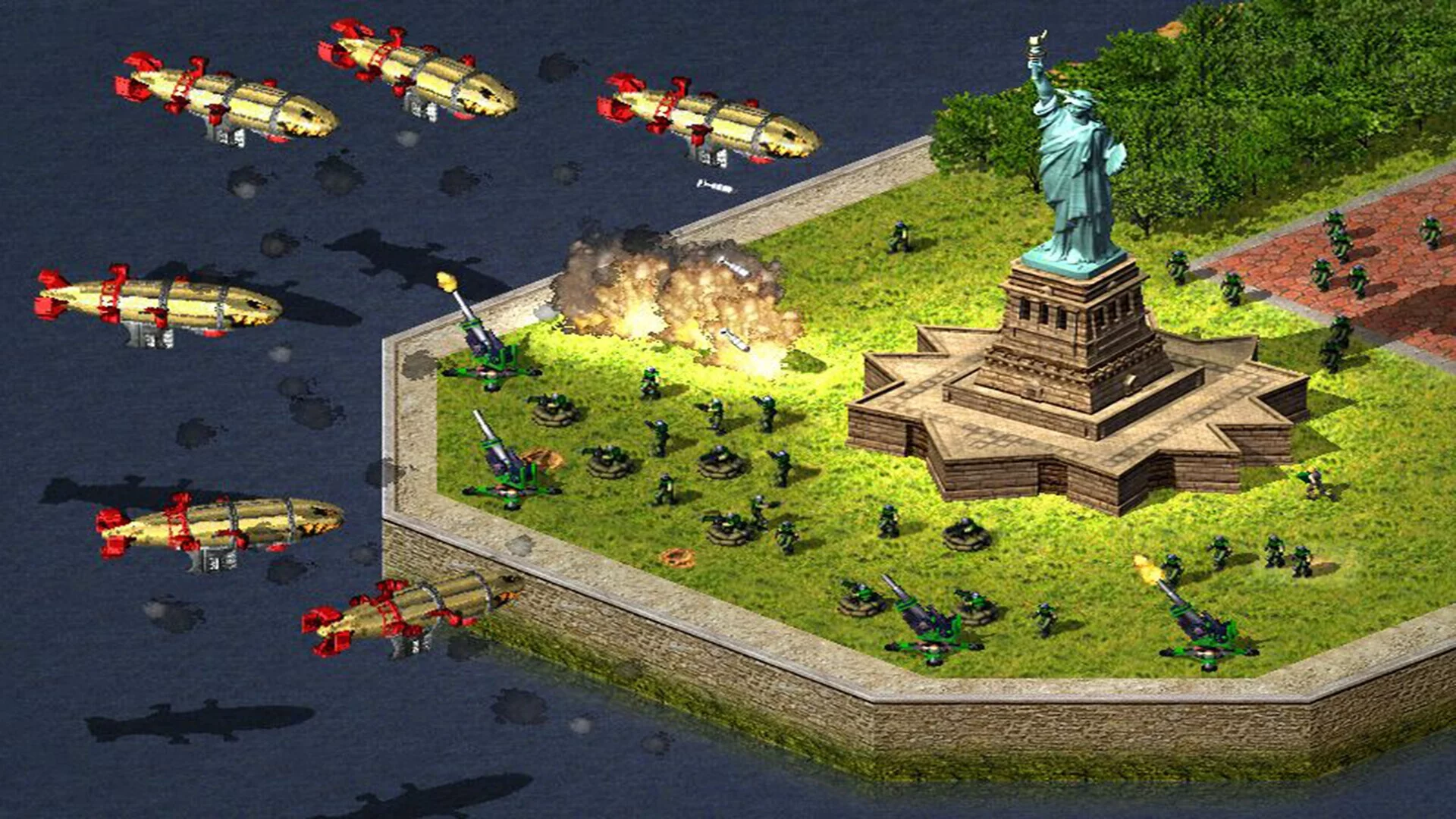 Изображение игры: Command & Conquer Red Alert 2 and Yuri’s Revenge