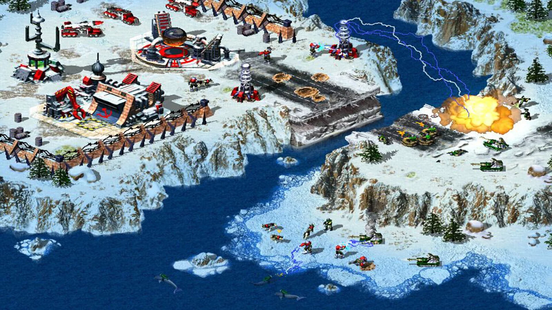 Изображение игры: Command & Conquer Red Alert 2 and Yuri’s Revenge