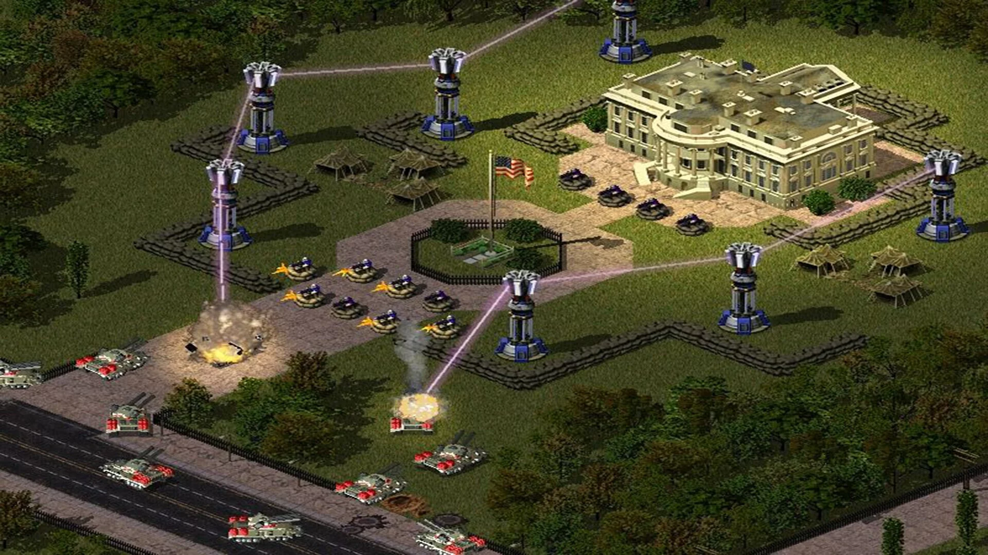 Изображение игры: Command & Conquer Red Alert 2 and Yuri’s Revenge