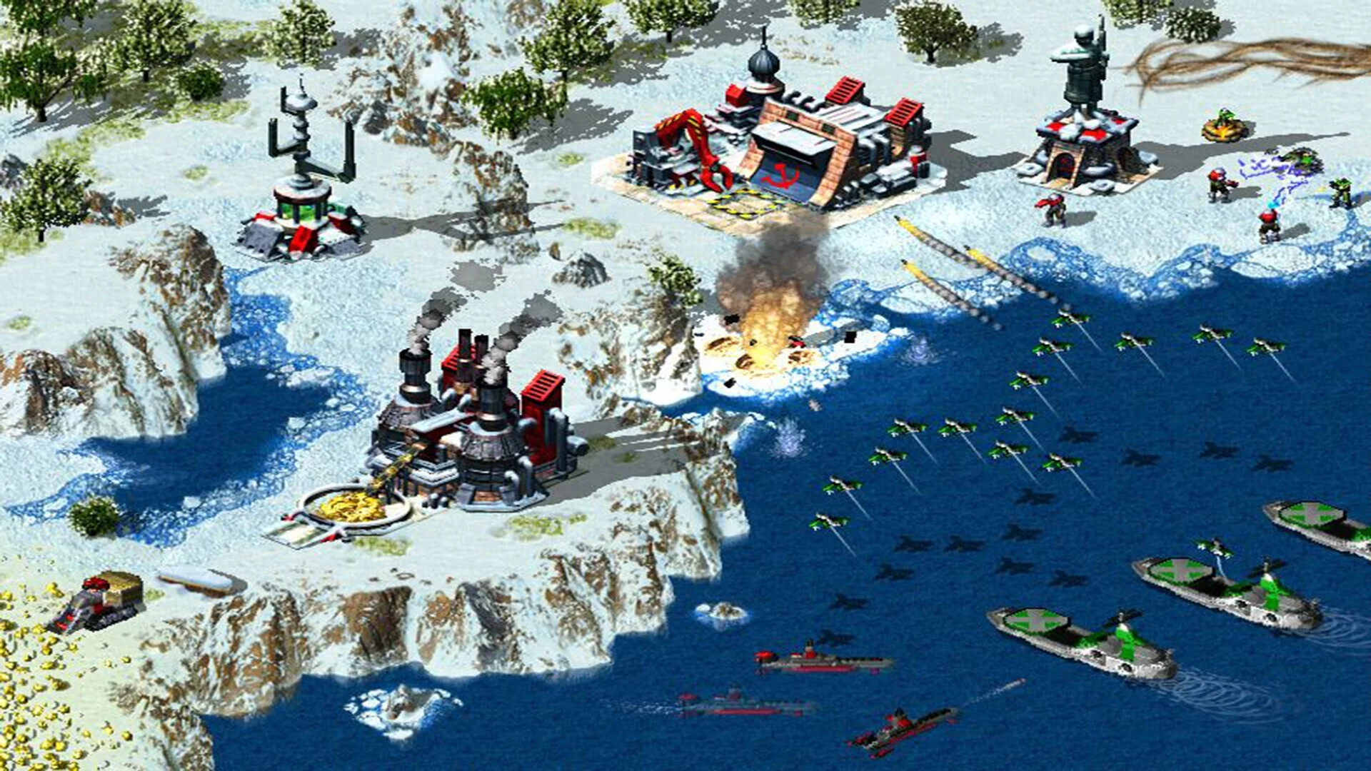 Изображение игры: Command & Conquer Red Alert 2 and Yuri’s Revenge