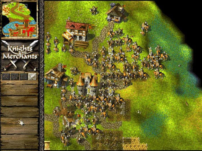 Изображение игры: Knights and Merchants: The Peasants Rebellion