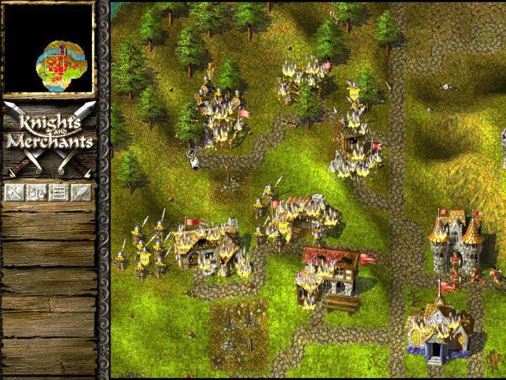 Изображение игры: Knights and Merchants: The Peasants Rebellion
