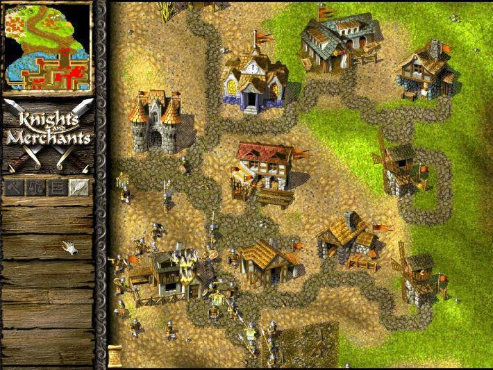 Изображение игры: Knights and Merchants: The Peasants Rebellion