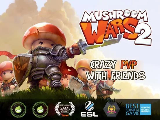 Изображение игры: Mushroom Wars 2 – Heroic RTS