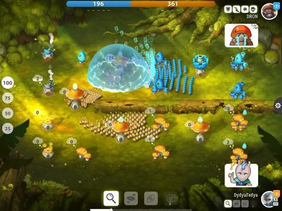 Изображение игры: Mushroom Wars 2 – Heroic RTS