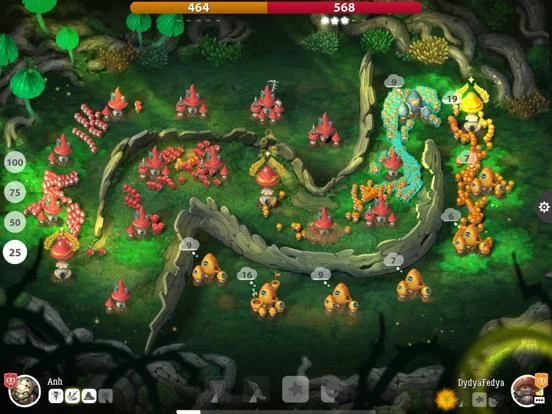 Изображение игры: Mushroom Wars 2 – Heroic RTS