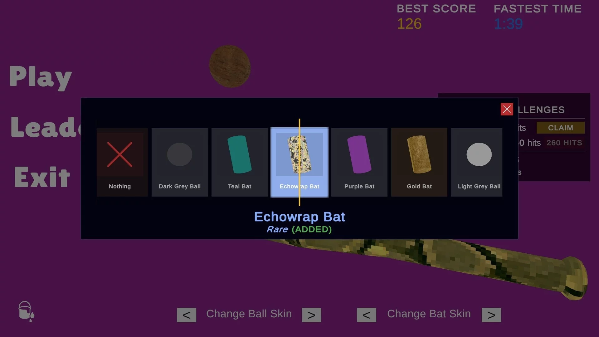 Изображение игры: Bat & Ball