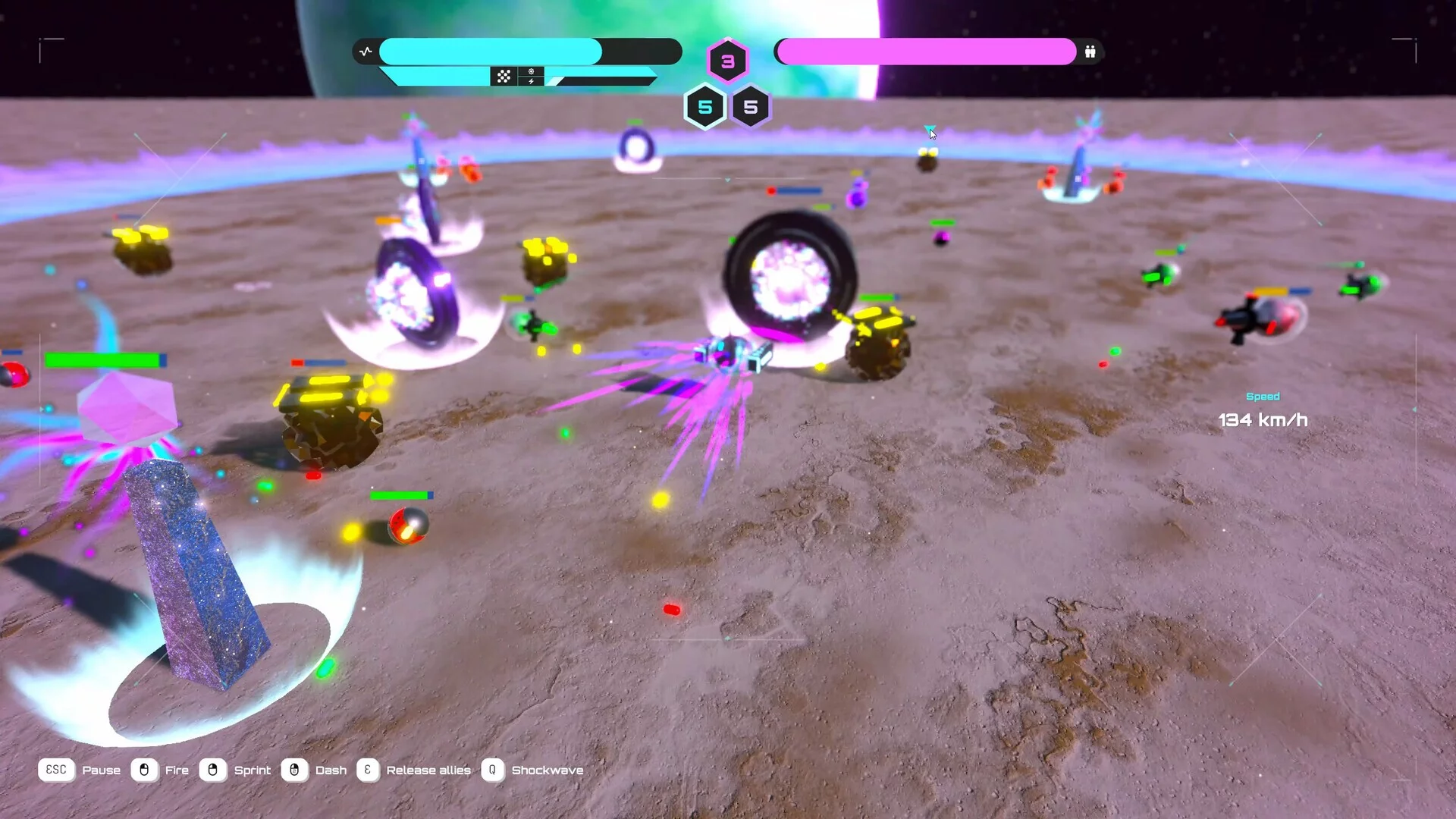 Изображение игры: Arc’s Glitch Defender