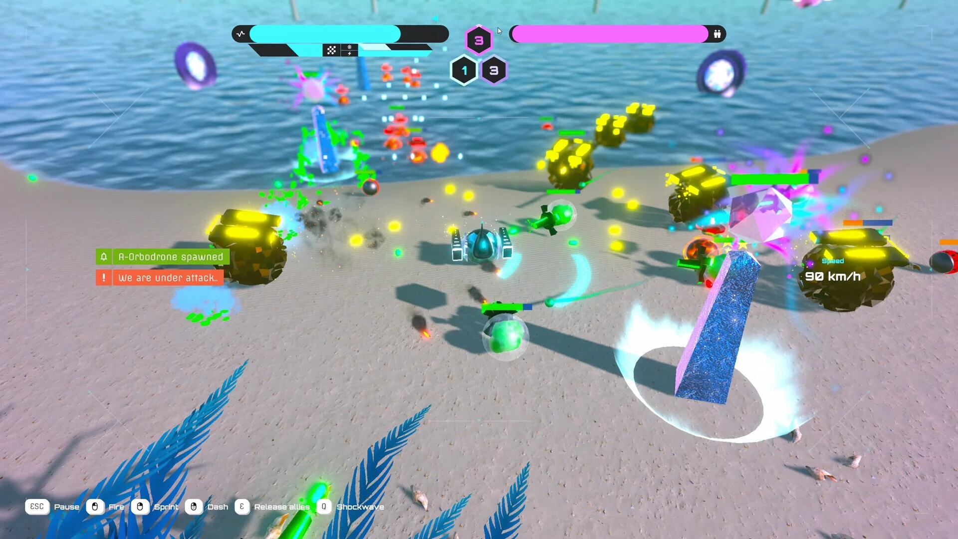 Изображение игры: Arc’s Glitch Defender