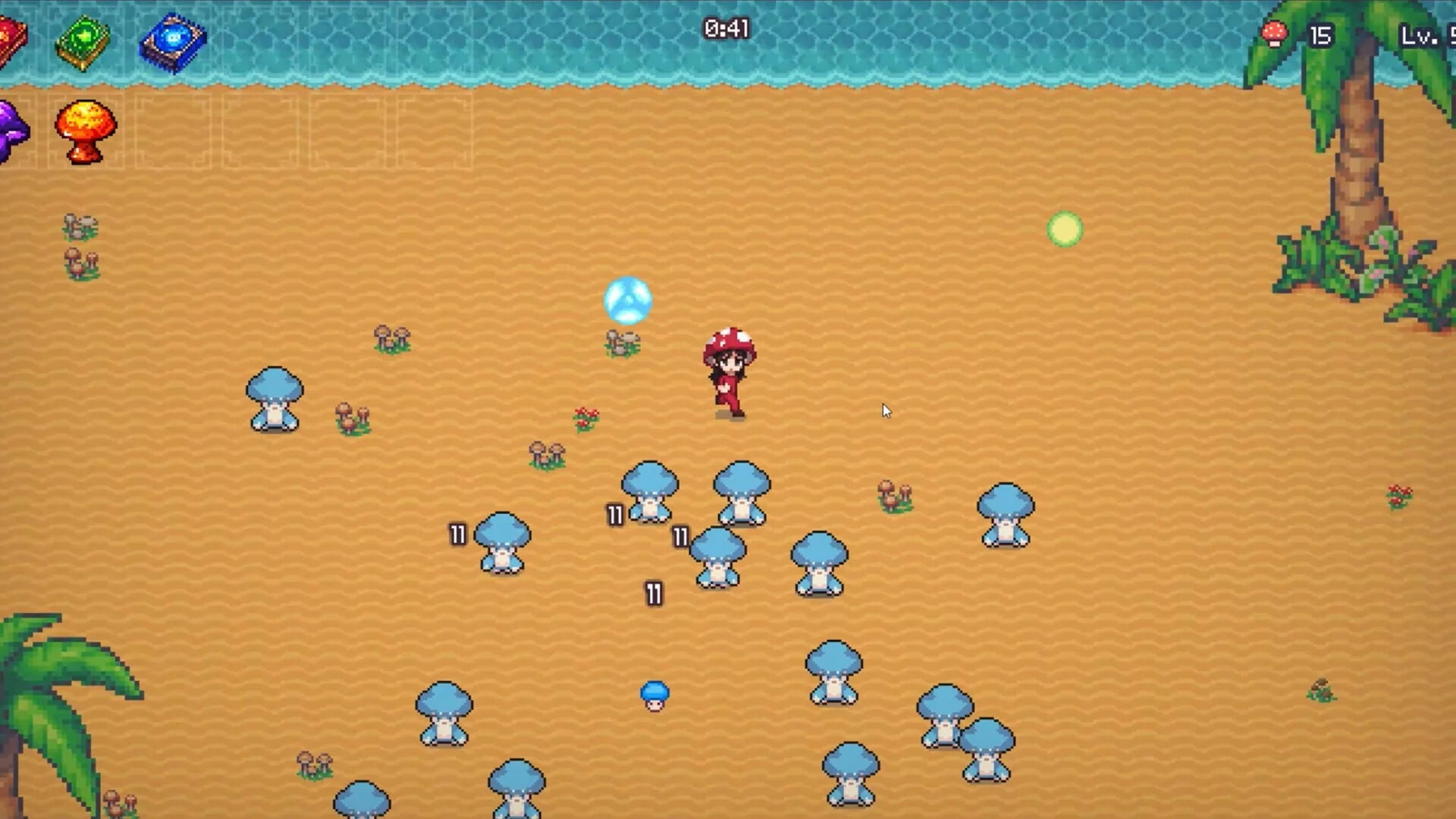 Изображение игры: Mushroom Survivors