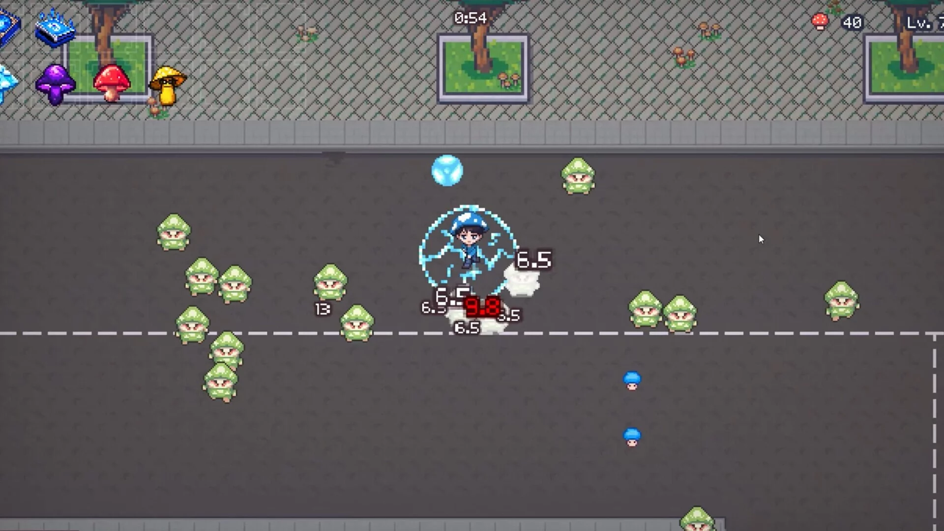 Изображение игры: Mushroom Survivors