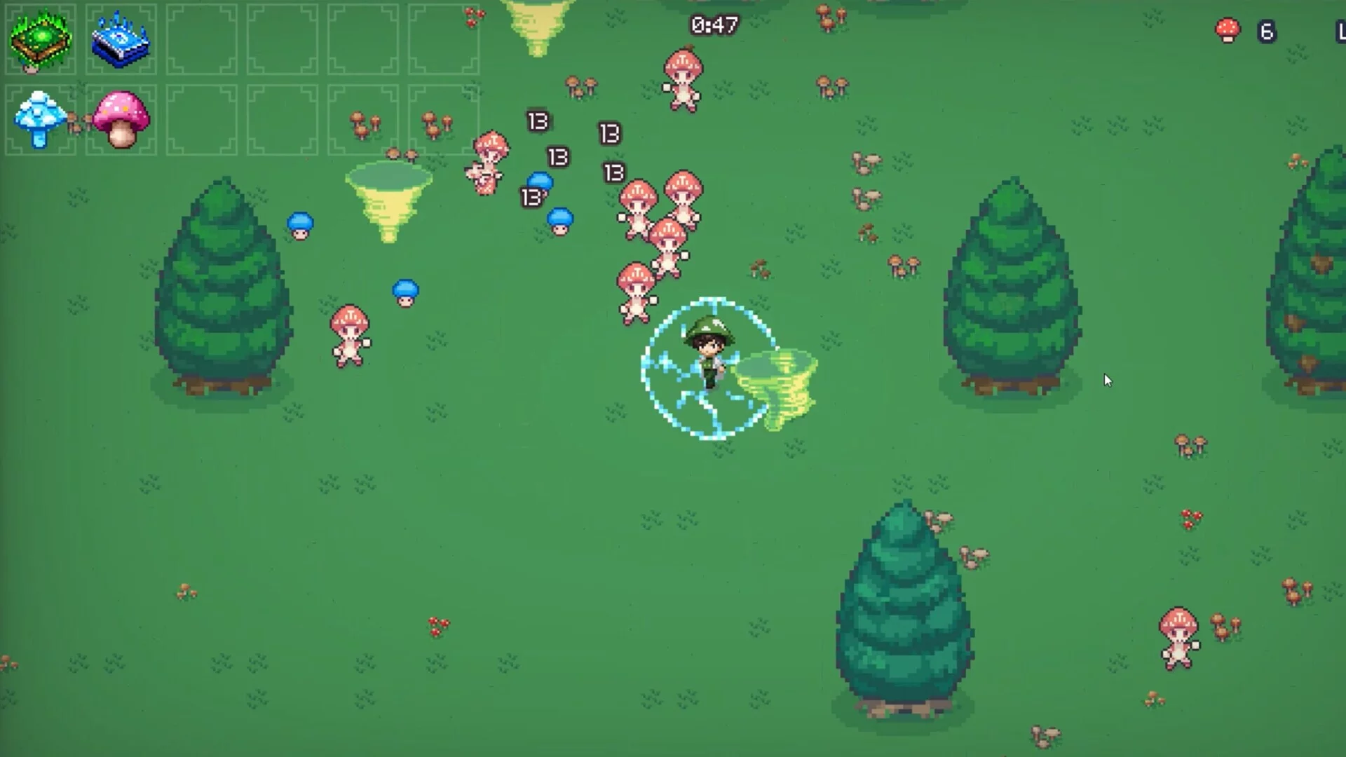 Изображение игры: Mushroom Survivors