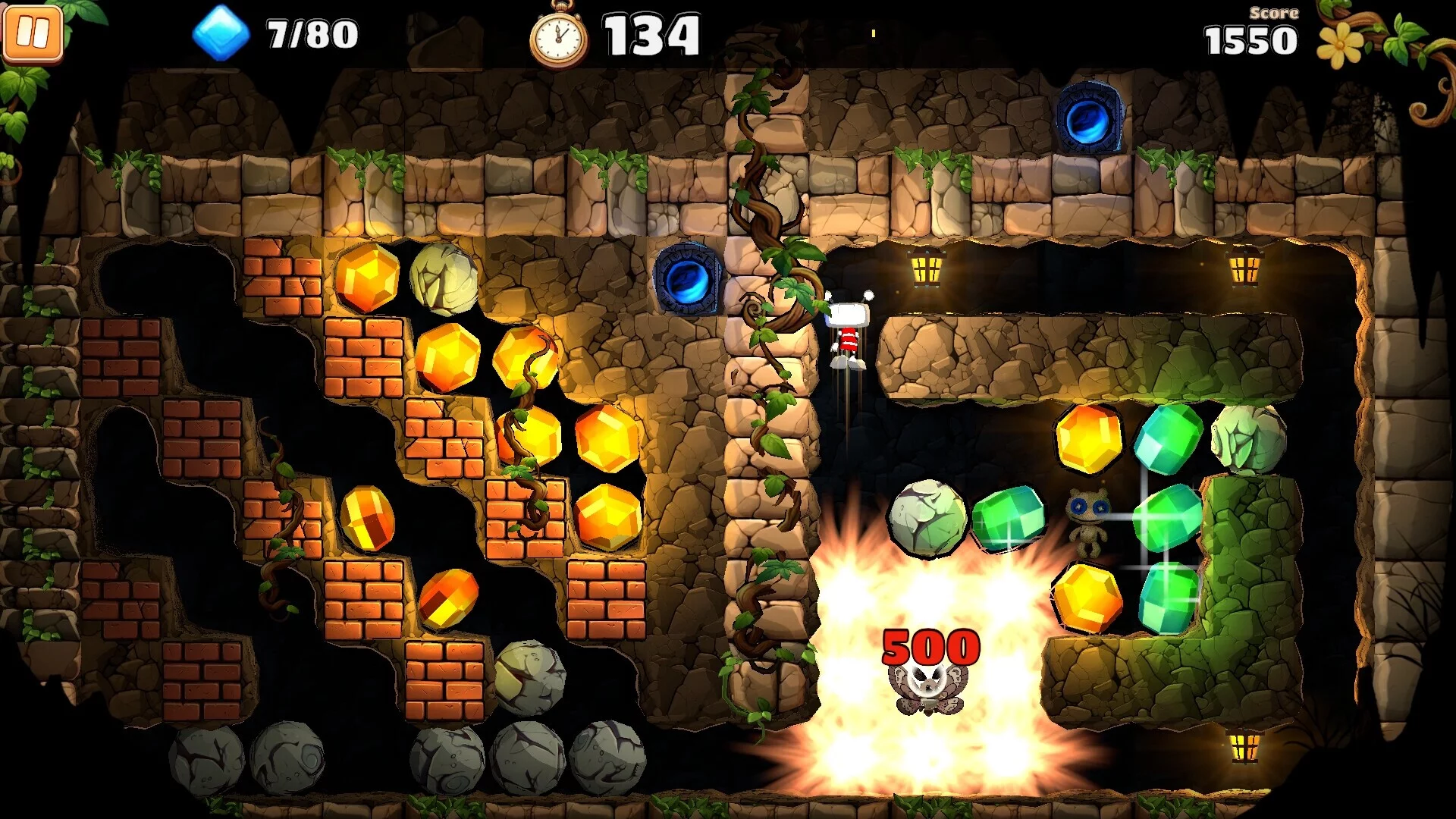 Изображение игры: BOULDER DASH 40th Anniversary
