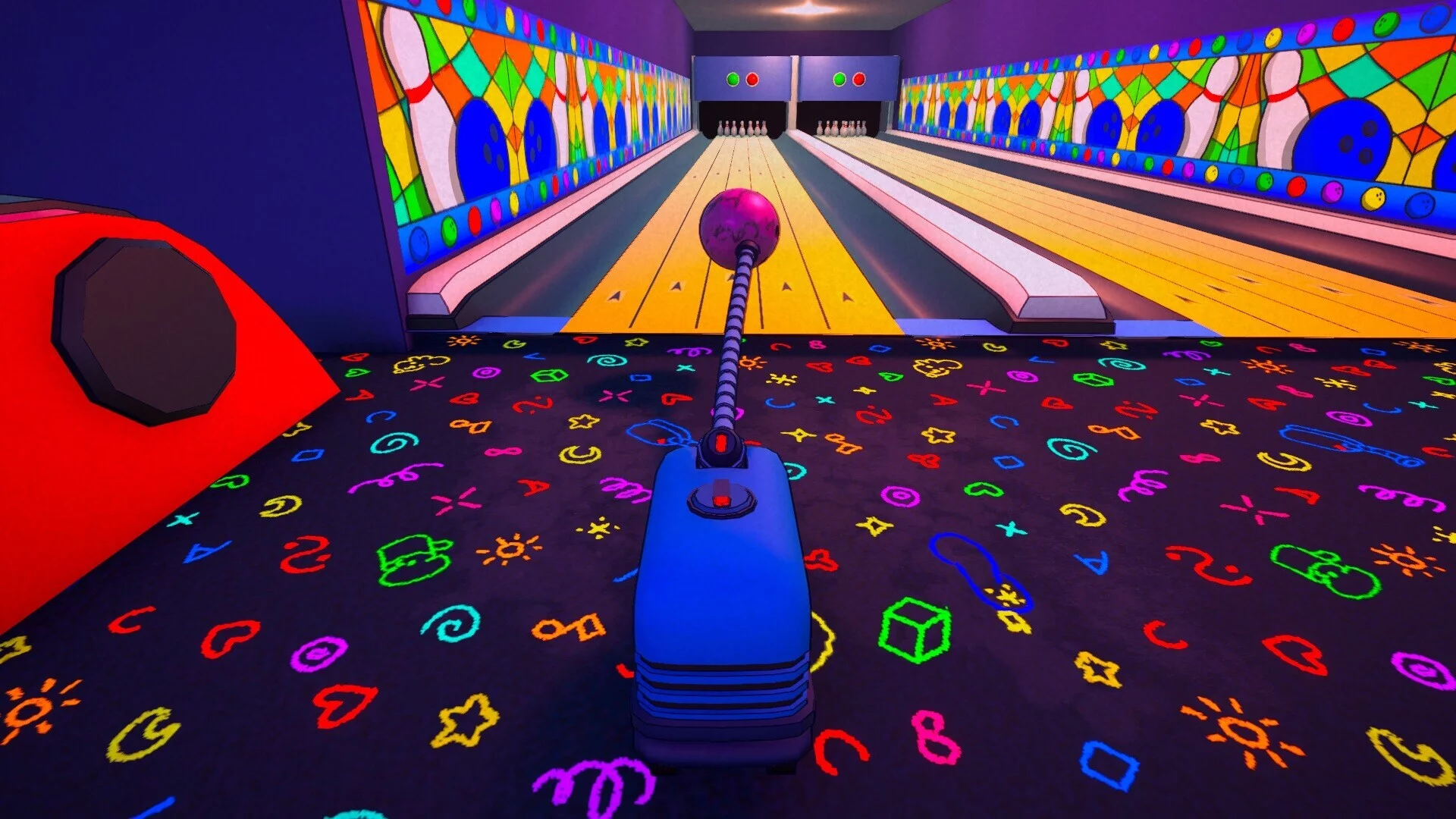 Изображение игры: ACUVAC: A Suck and Blow Adventure