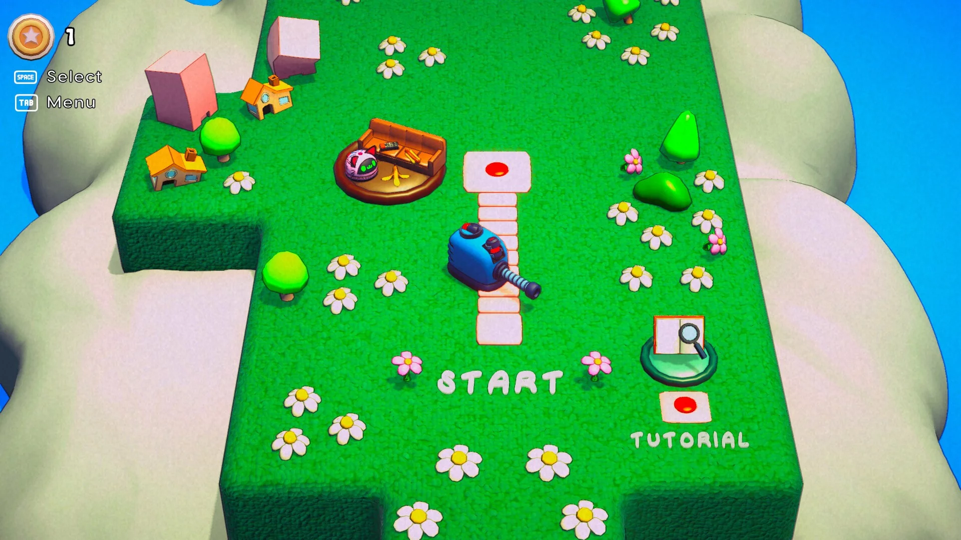 Изображение игры: ACUVAC: A Suck and Blow Adventure