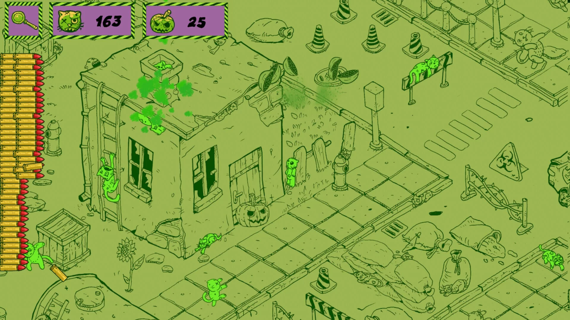 Изображение игры: Hidden Cats: Zombie Hunter