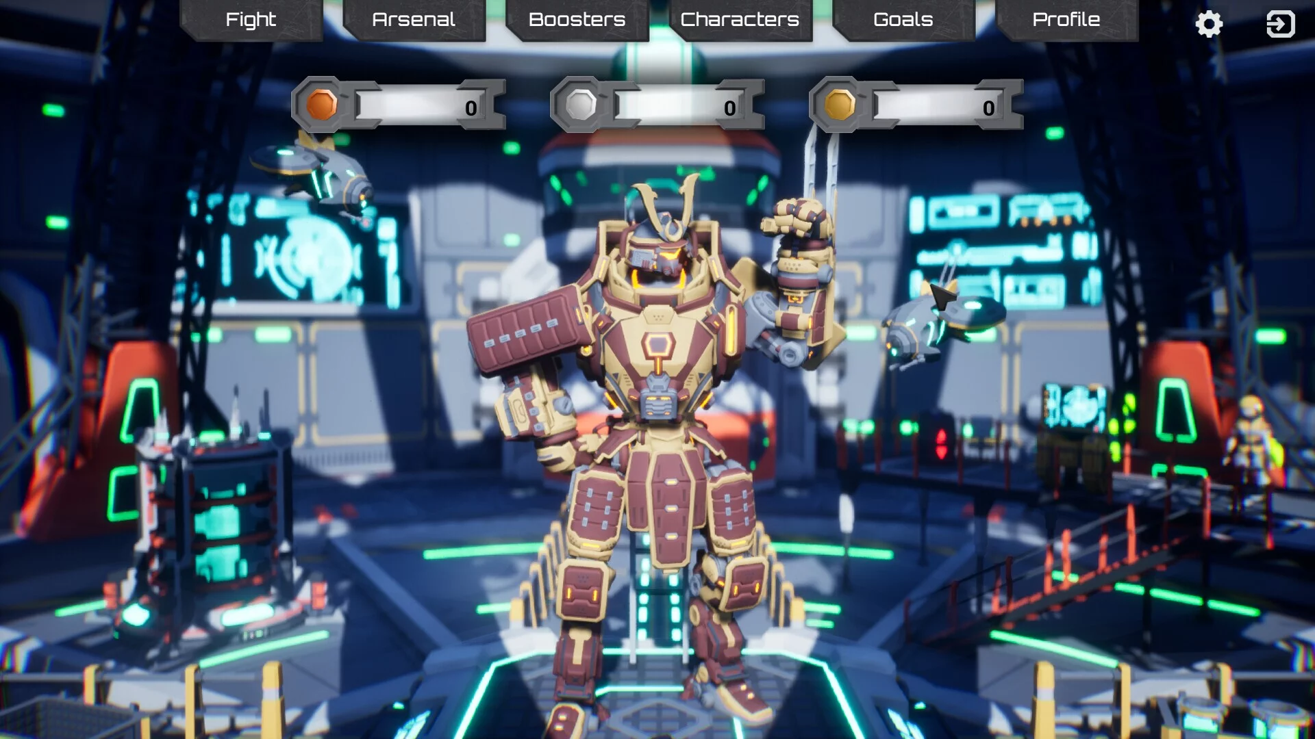 Изображение игры: Mecha Survivors