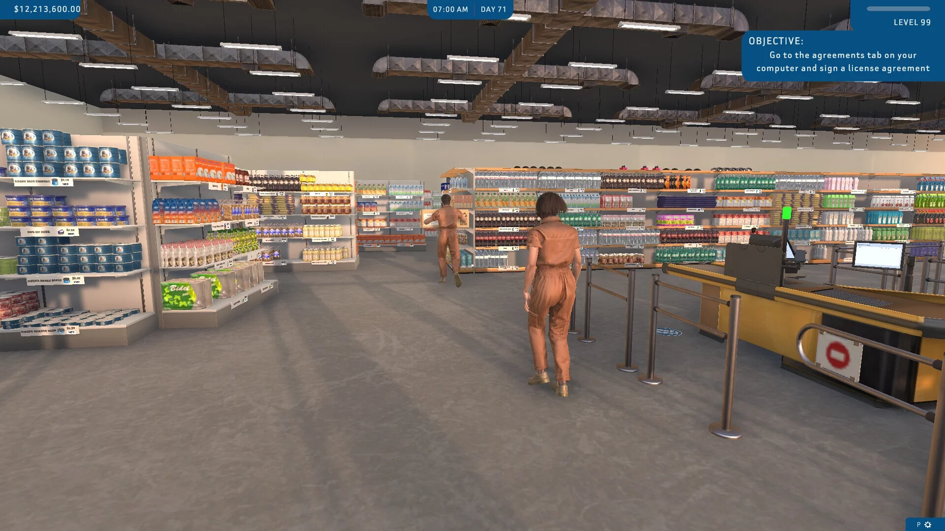 Изображение игры: Hypermarket Simulator
