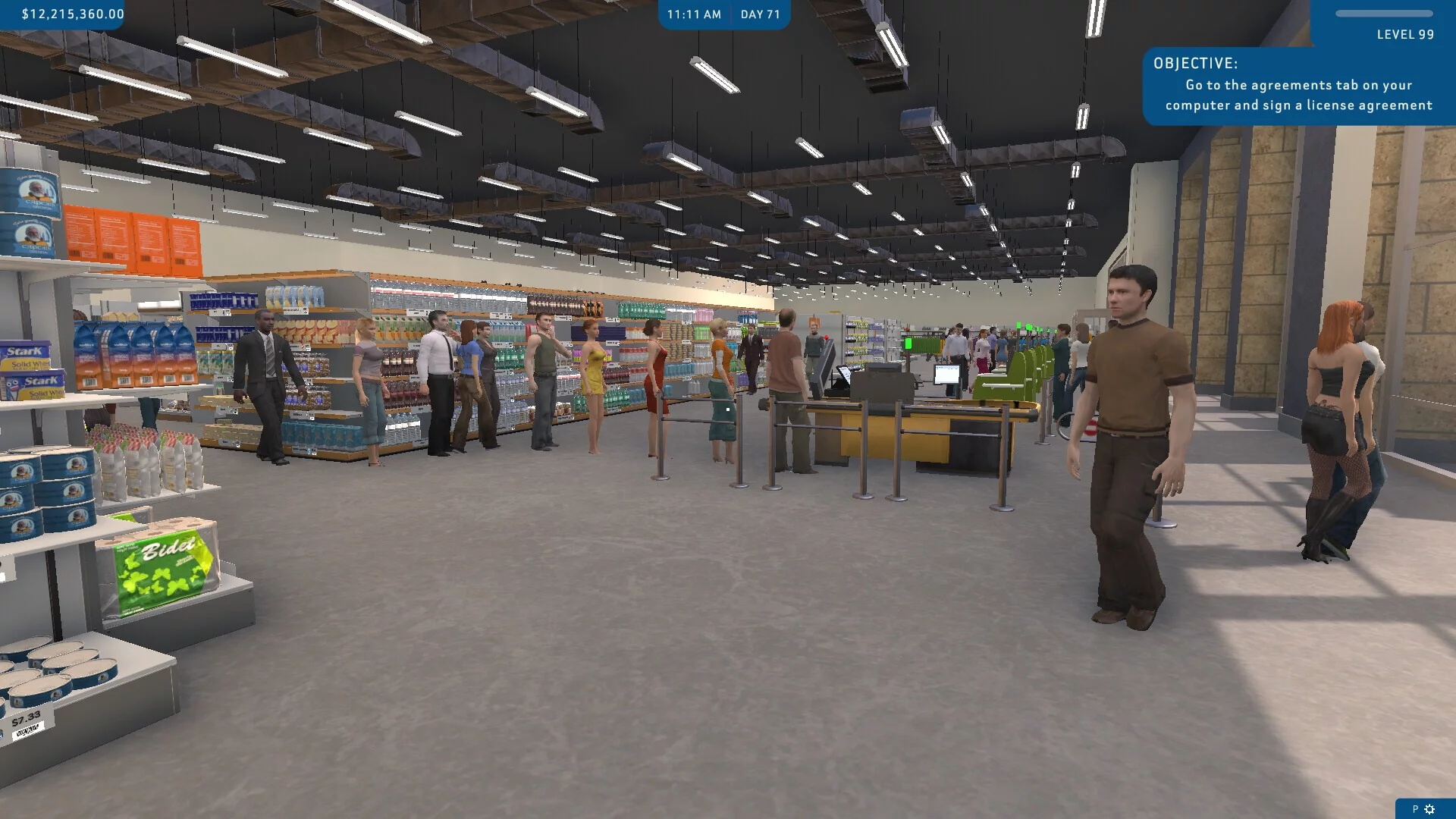 Изображение игры: Hypermarket Simulator