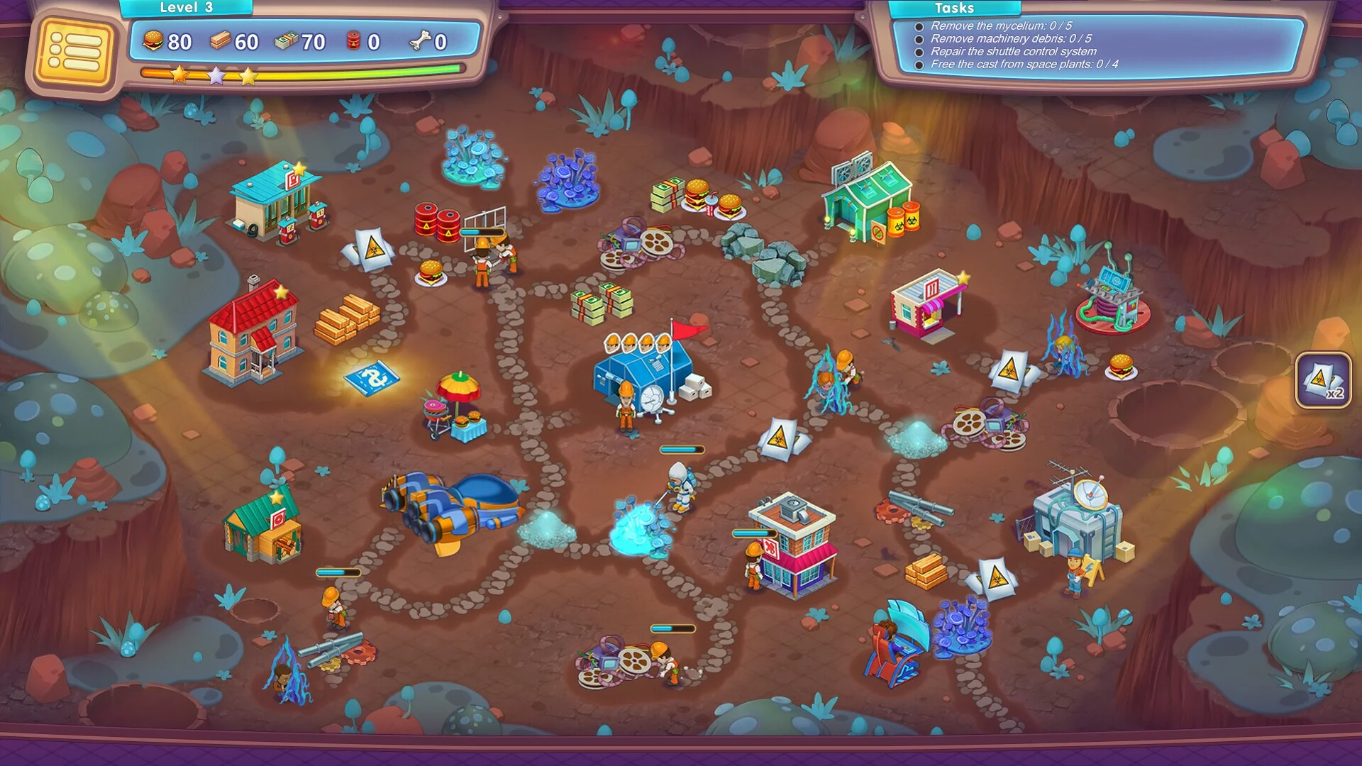 Изображение игры: Rescue Team: Lights. Camera. Outer Space