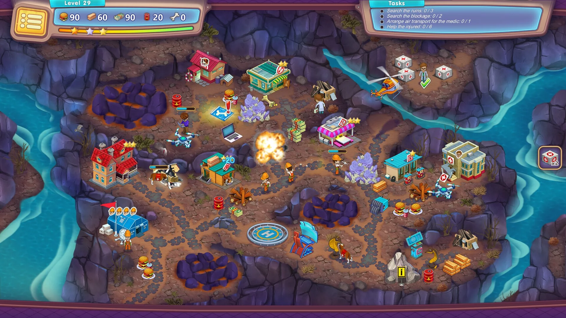 Изображение игры: Rescue Team: Lights. Camera. Outer Space