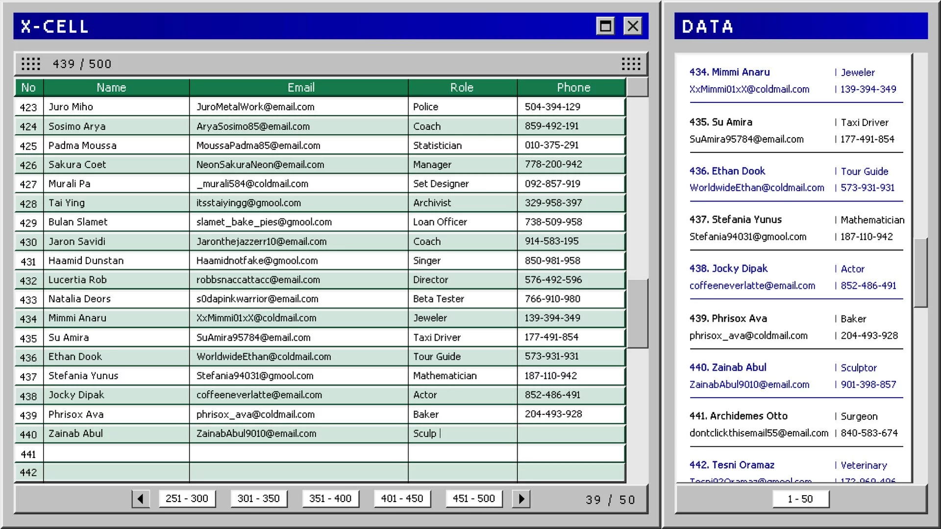 Изображение игры: Spreadsheets and Nothing More