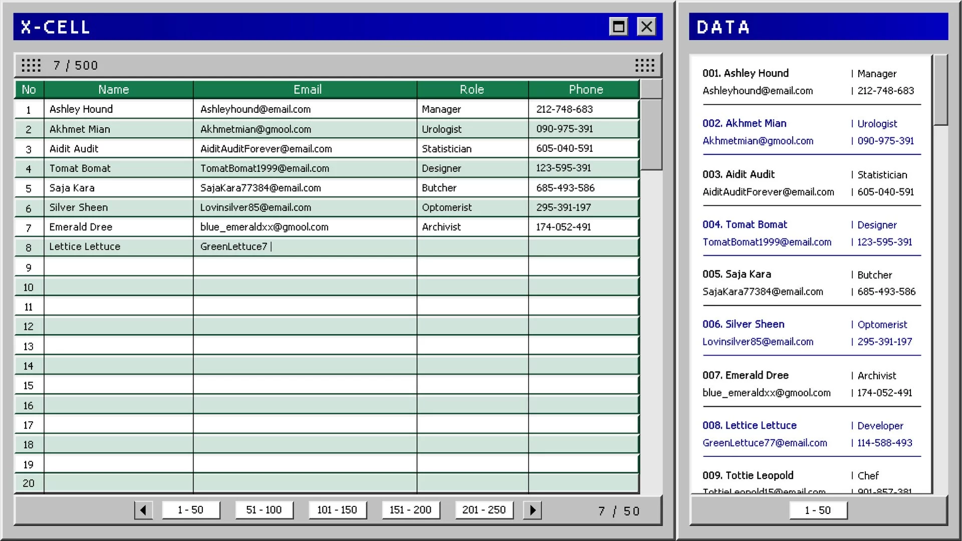 Изображение игры: Spreadsheets and Nothing More