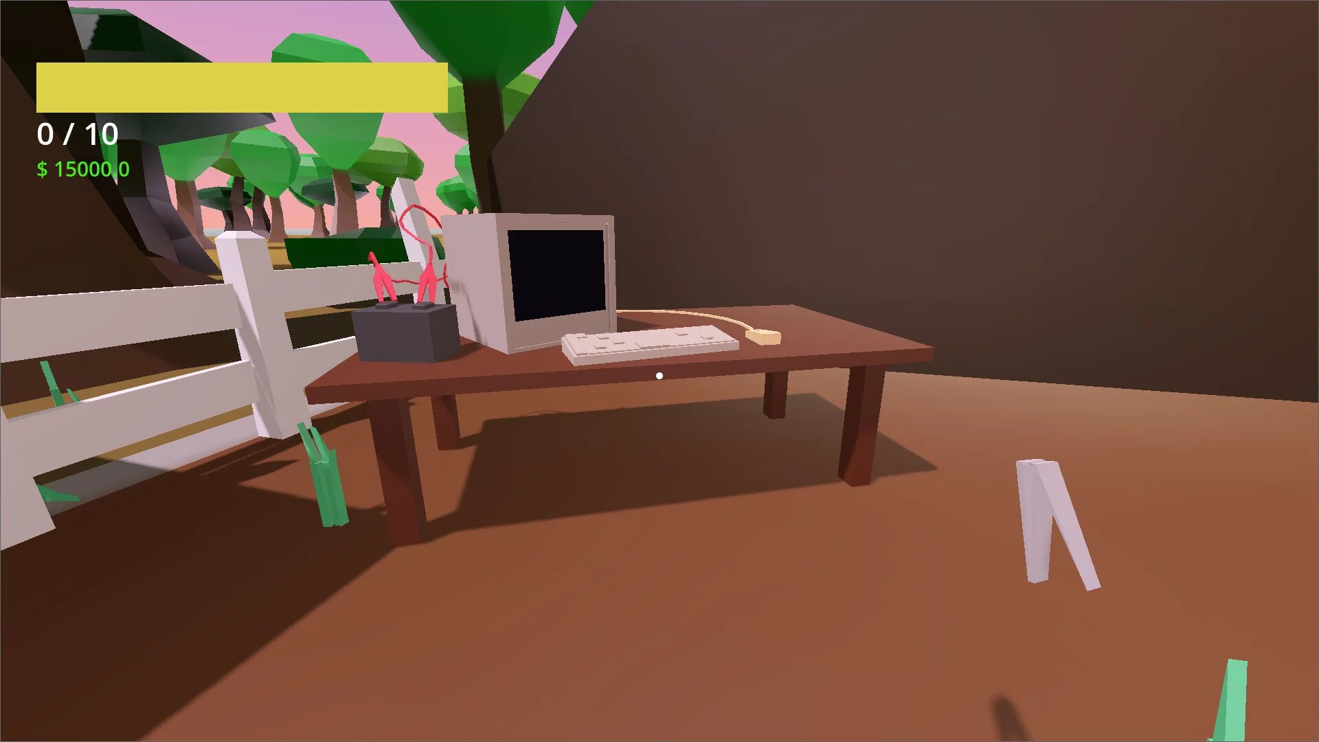 Изображение игры: Cutting Grass with Nail Clippers the game