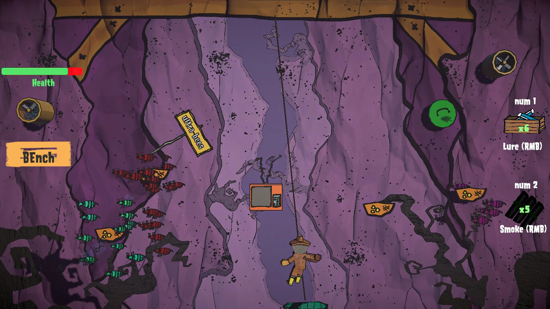 Изображение игры: Comb Rider