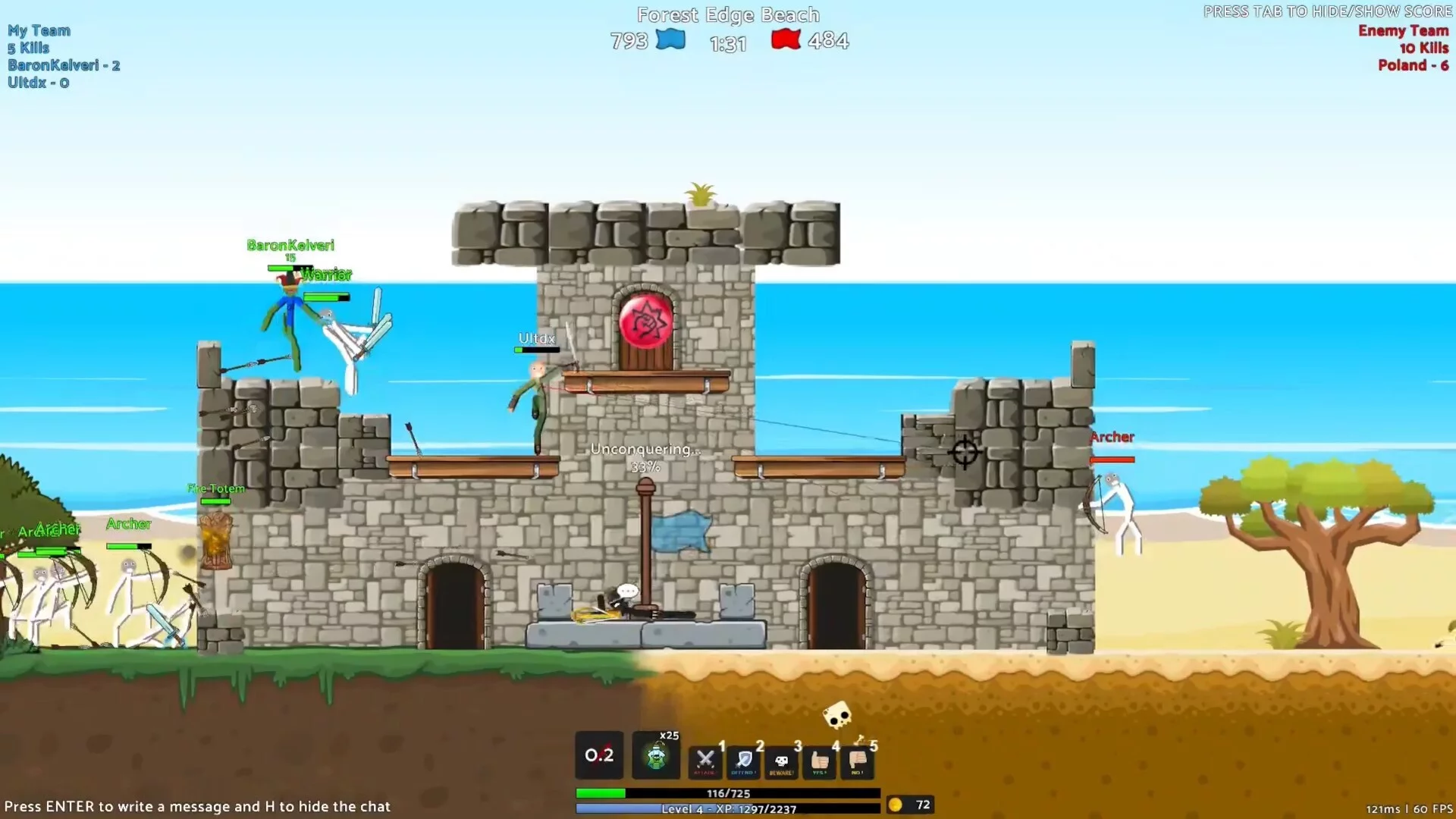 Изображение игры: Stickforge