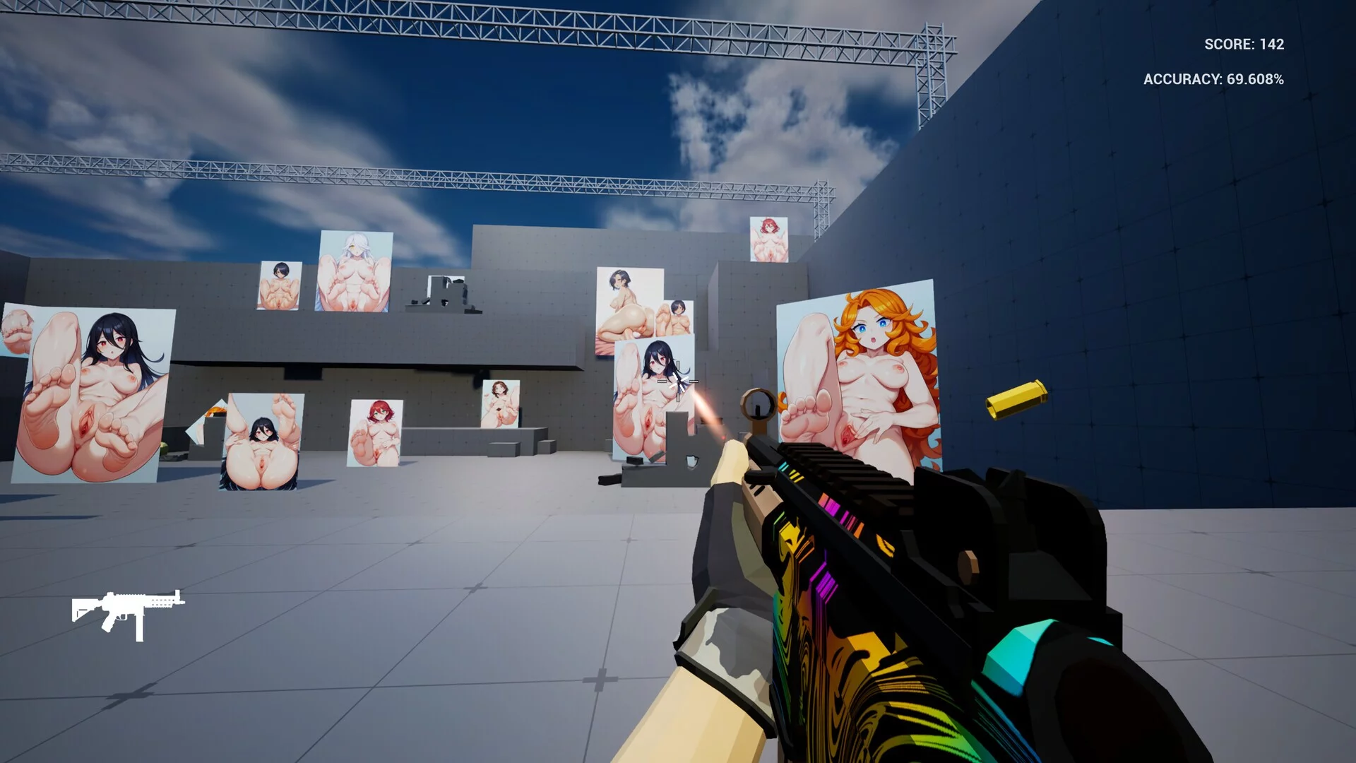 Изображение игры: Anime Feet Aim Trainer