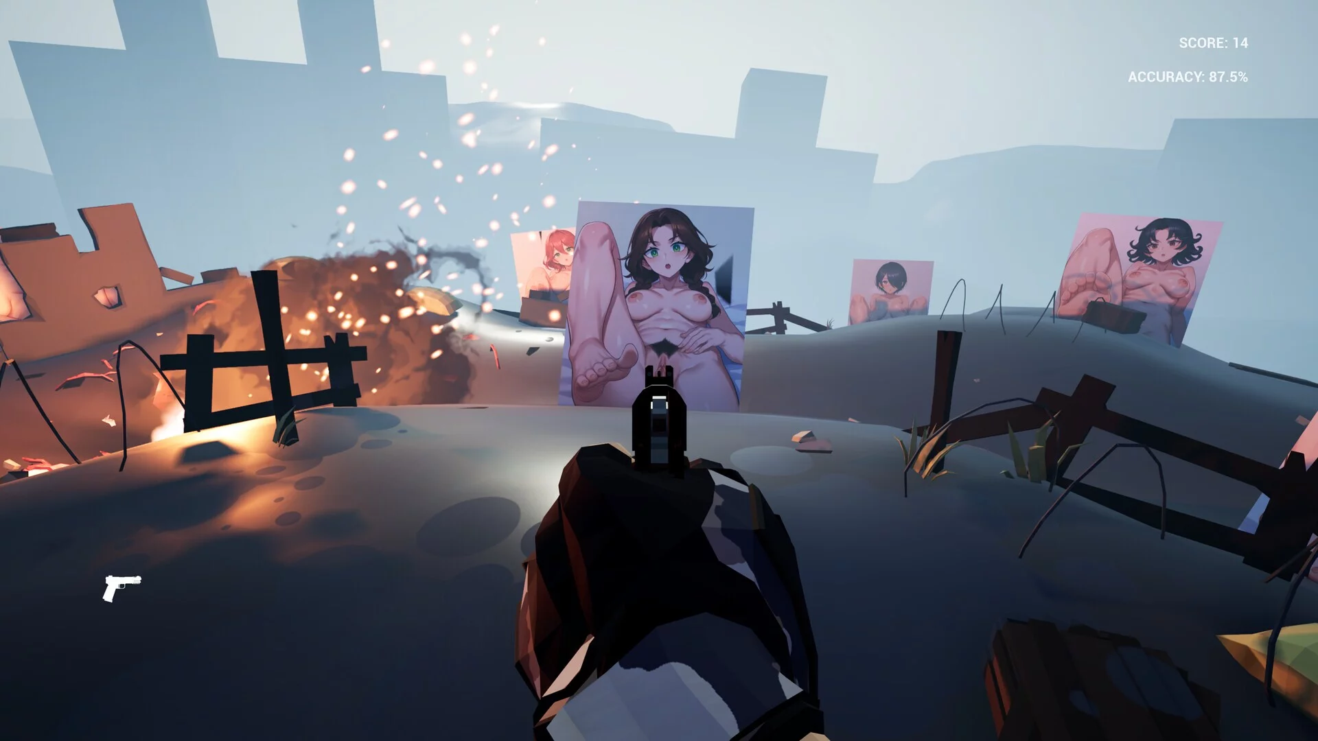Изображение игры: Anime Feet Aim Trainer