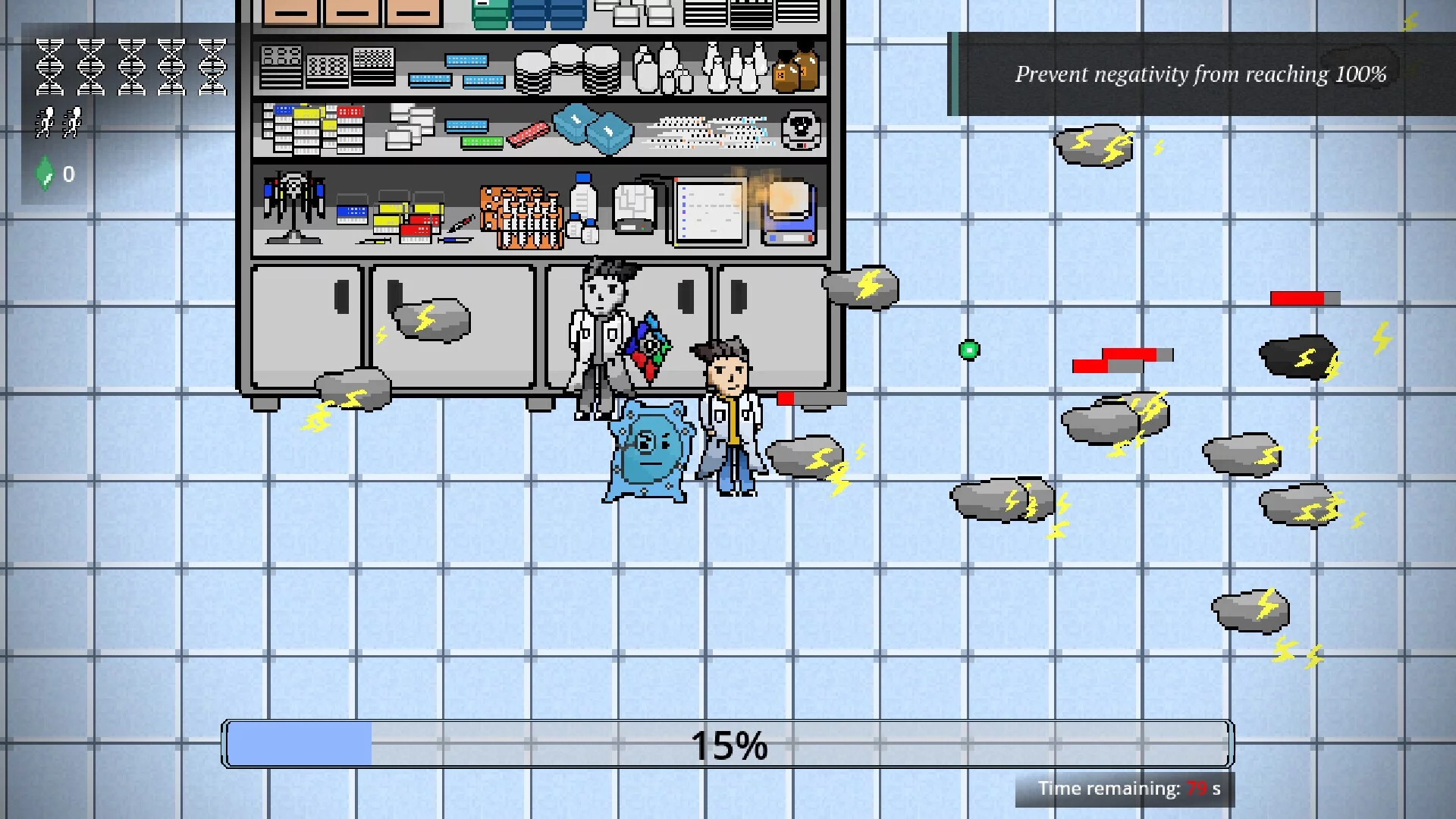 Изображение игры: The Scientist Battles